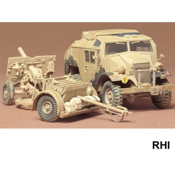 Tamiya 1:35 Brit. 25pdr Field gun w/Veh.(1)   TAM35044