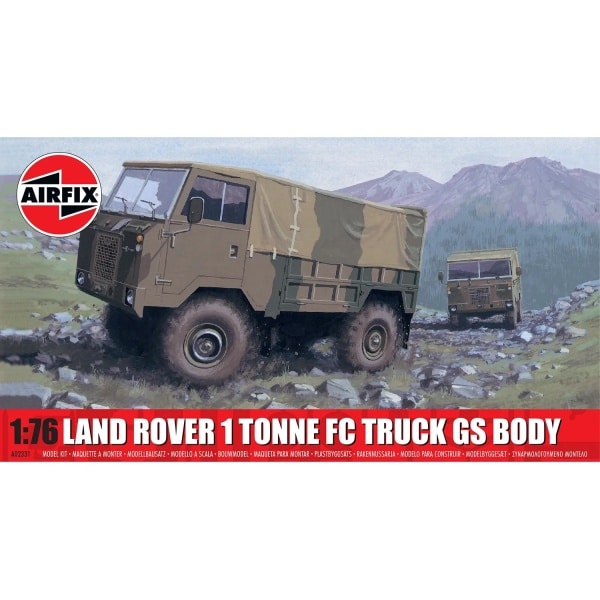 Airfix 1:76 Land Rover 1 Tonne FC Truck (GS Body) AF02331