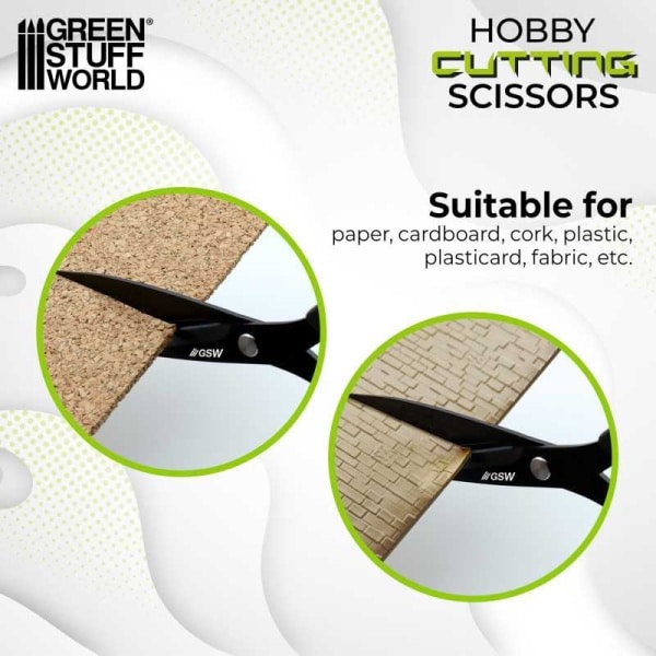 Green Stuff Black hobby cutting scissors GSW5796