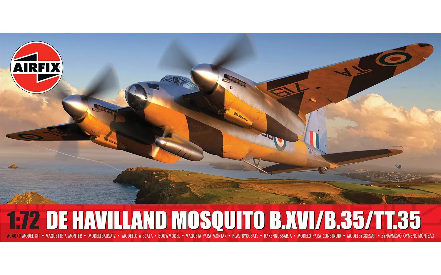 Airfix 1:72 de Havilland Mosquito B.XVI/B.35/TT.35 A04070