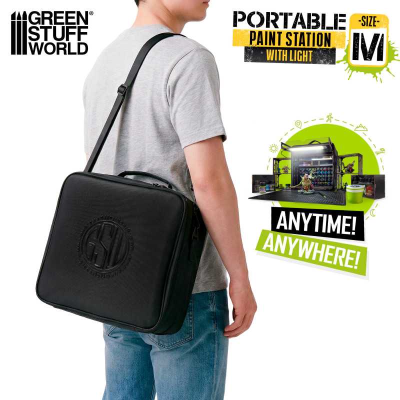 Green Stuff World Miniature Portable Paint Station GSW14408 - Afbeelding 2