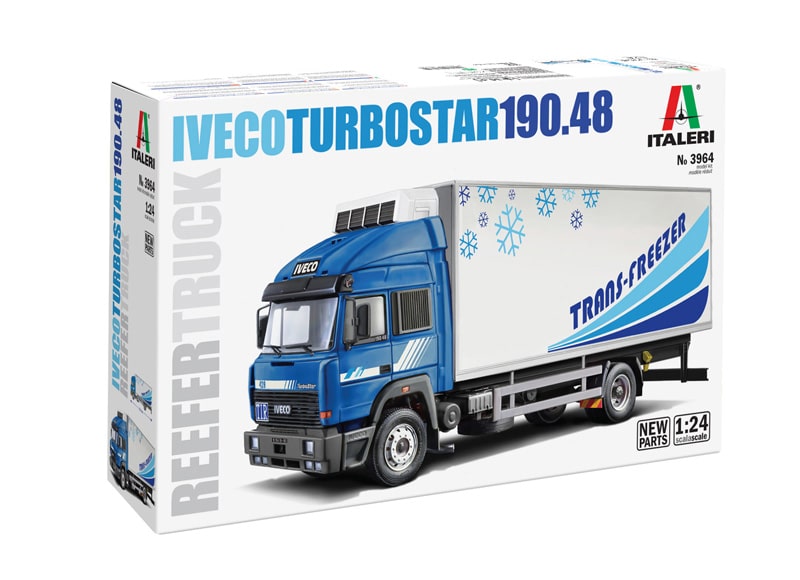 Italeri Iveco TURBOSTAR 190.48 reefer truck IT3964