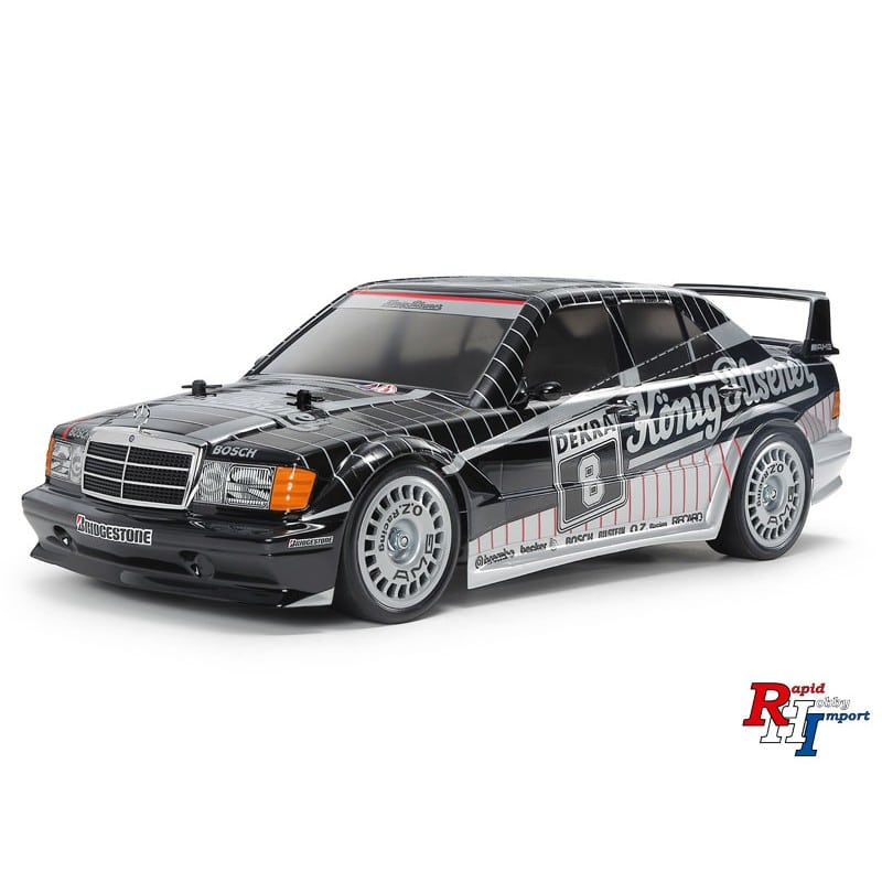 Tamiya 1:10 RC M-B 190E Evo.II '91 König- Pilsner TT-02 TAM58752