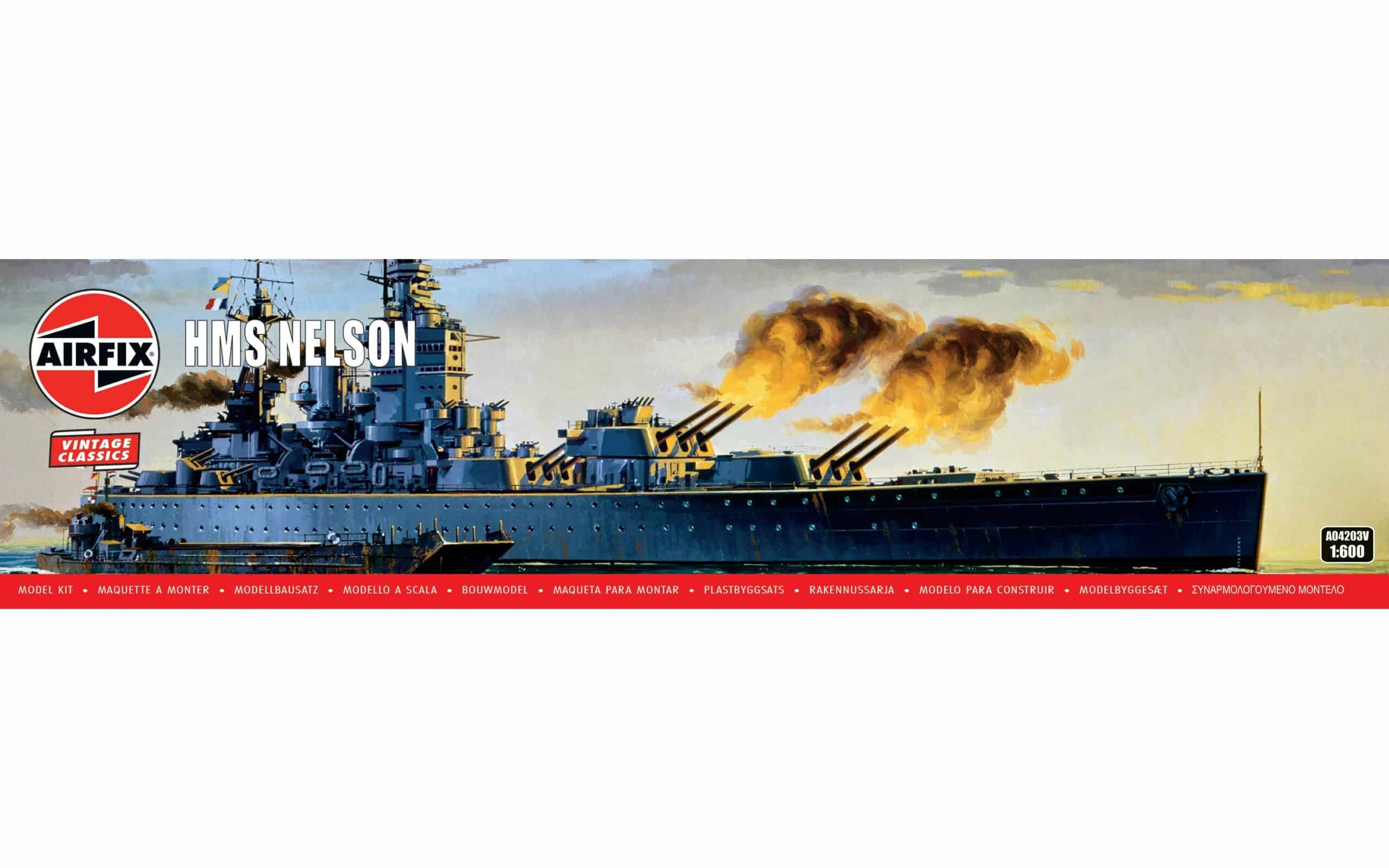Airfix 1:600 HMS Nelson AF04203V