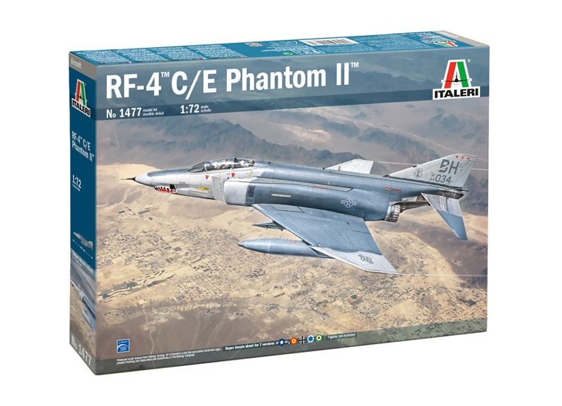 Italeri 1:72 RF-4 C/E Phantom II IT1477