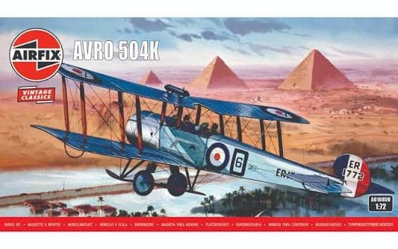 Airfix :76 Avro 504K AF01085
