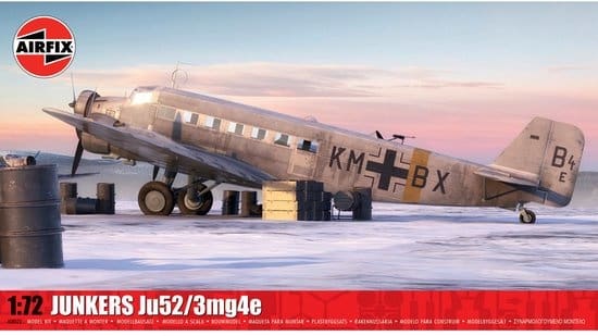 Airfix 1:72 Junkers Ju52/3mg4e AF08022