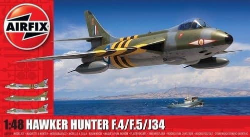 Airfix 1:48 Hawker Hunter F.4/F.5/J34 AF09189