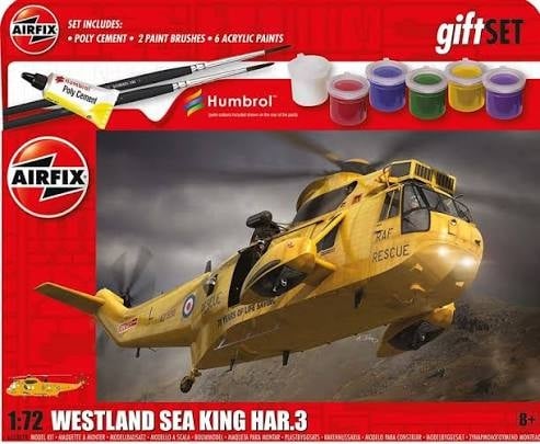 Airfix Starterset 1:72 Westland Sea King Har.3 AF55307B