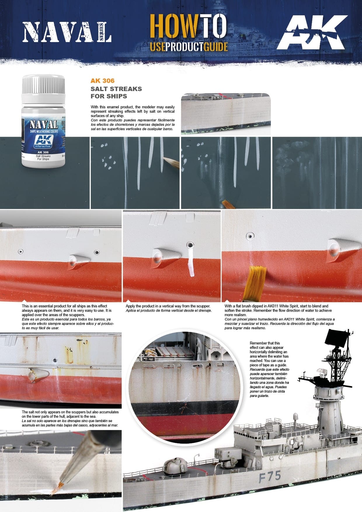 AK Salt Streaks for Ships AK306