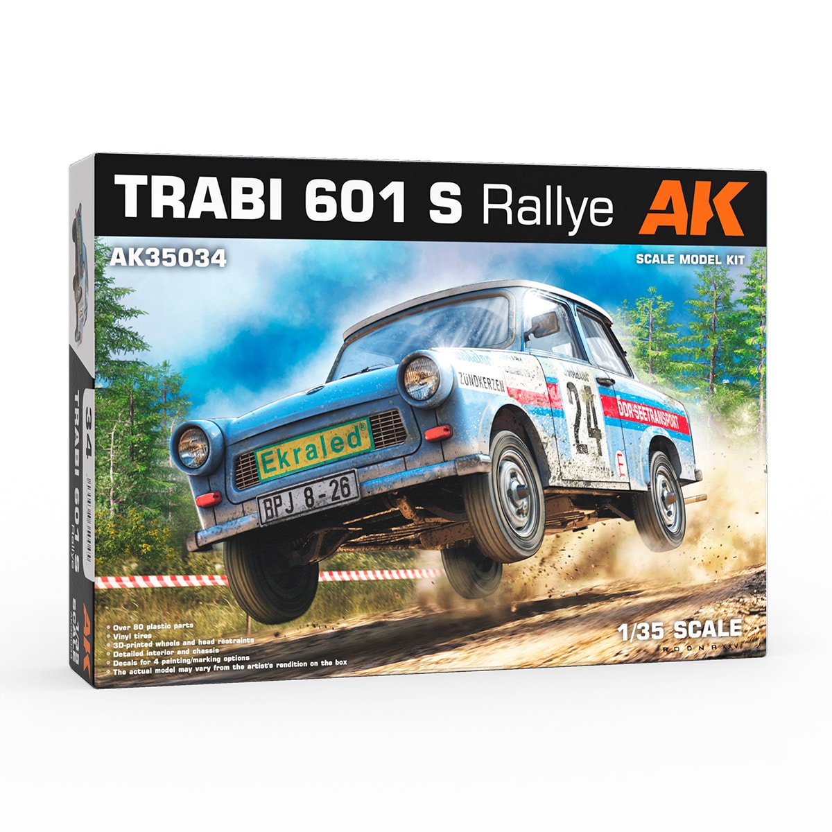 AK 1:35 Trabi 601 S Rallye AK35034