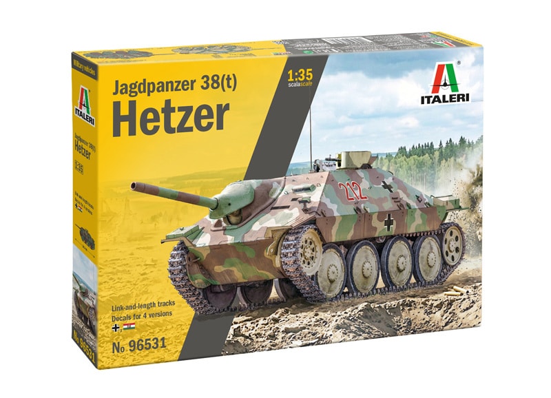 Italeri 1:35 Jagdpanzer 38 (t) Hetzer IT96531