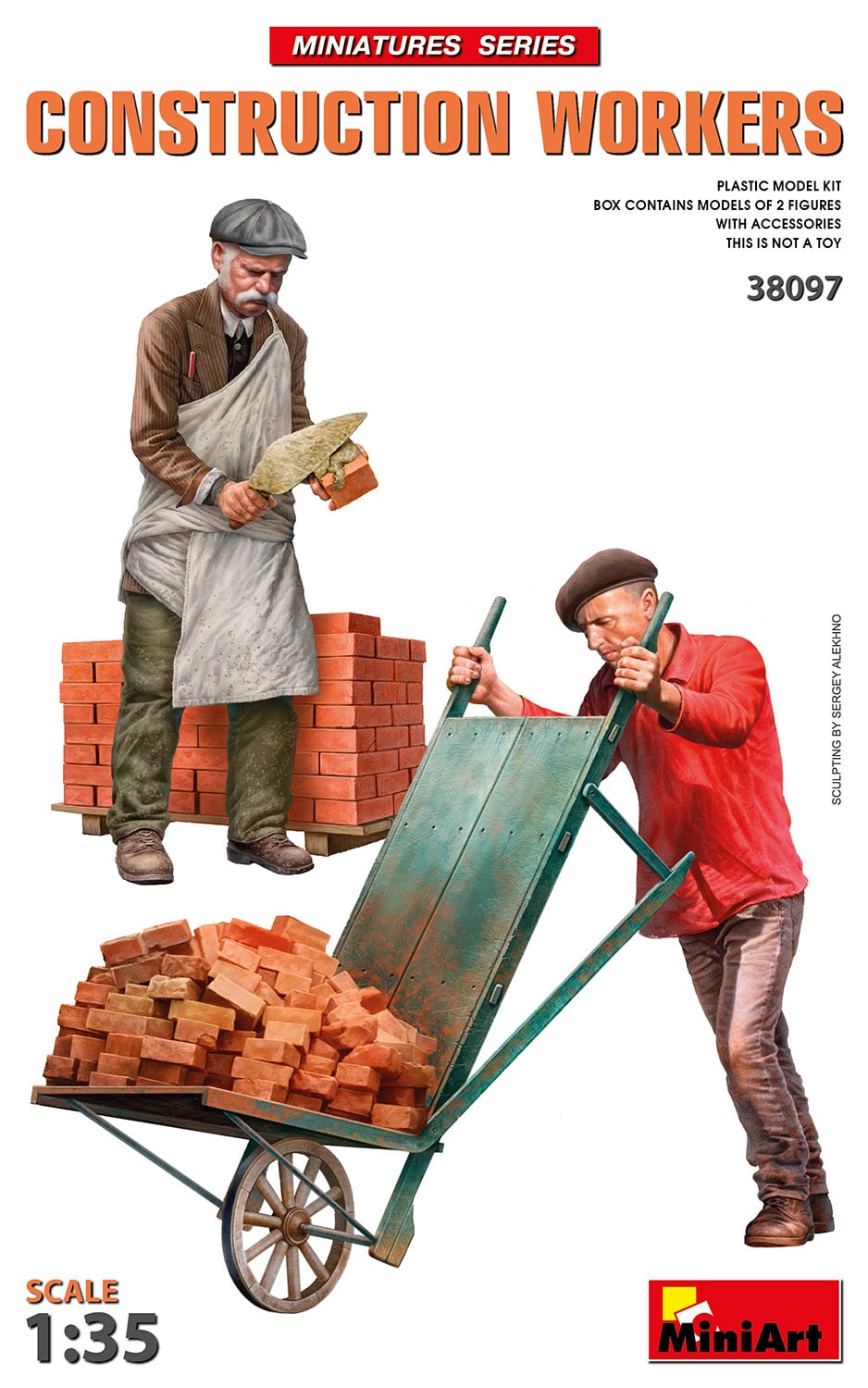 MiniArt 1:35 Construction Workers MA38097