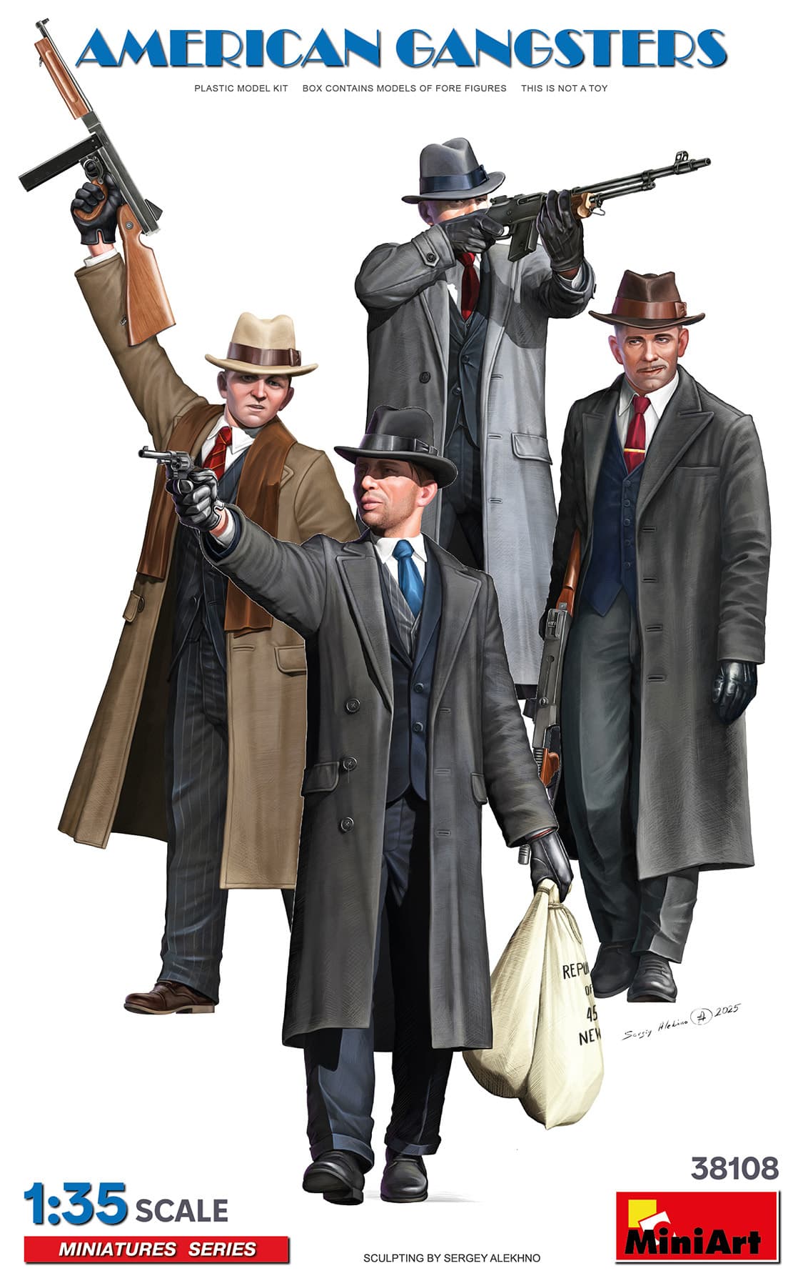 MiniArt 1:35 American Gangsters MA38108