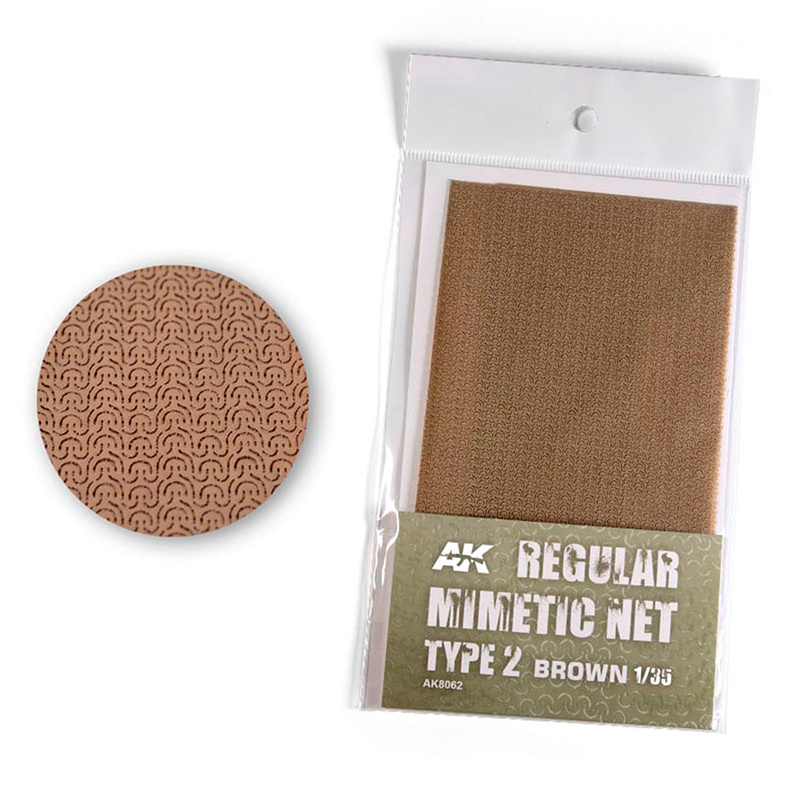 Ak 1:35 Camouflage Net Brown Type 2 AK8062