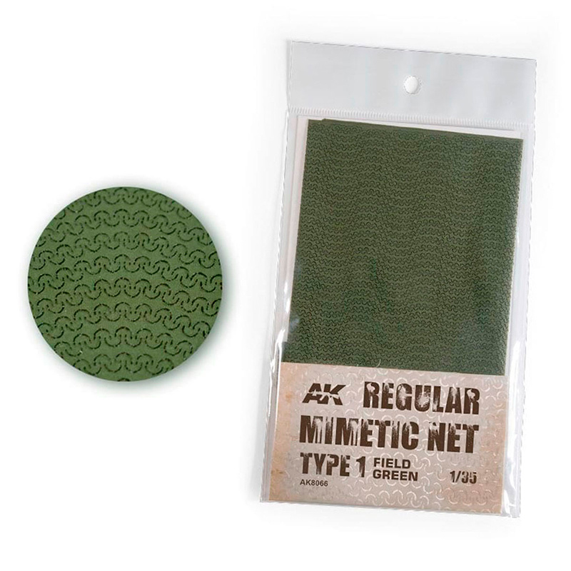AK 1:35 Camouflage Net Field Green Type 1 AK8066