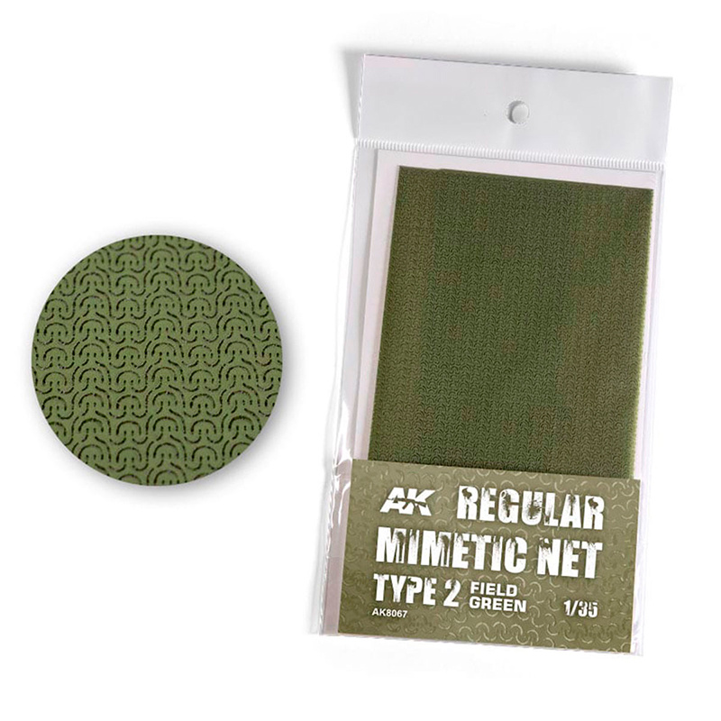 AK 1:35 Camouflage Net Field green Type 2 AK8067
