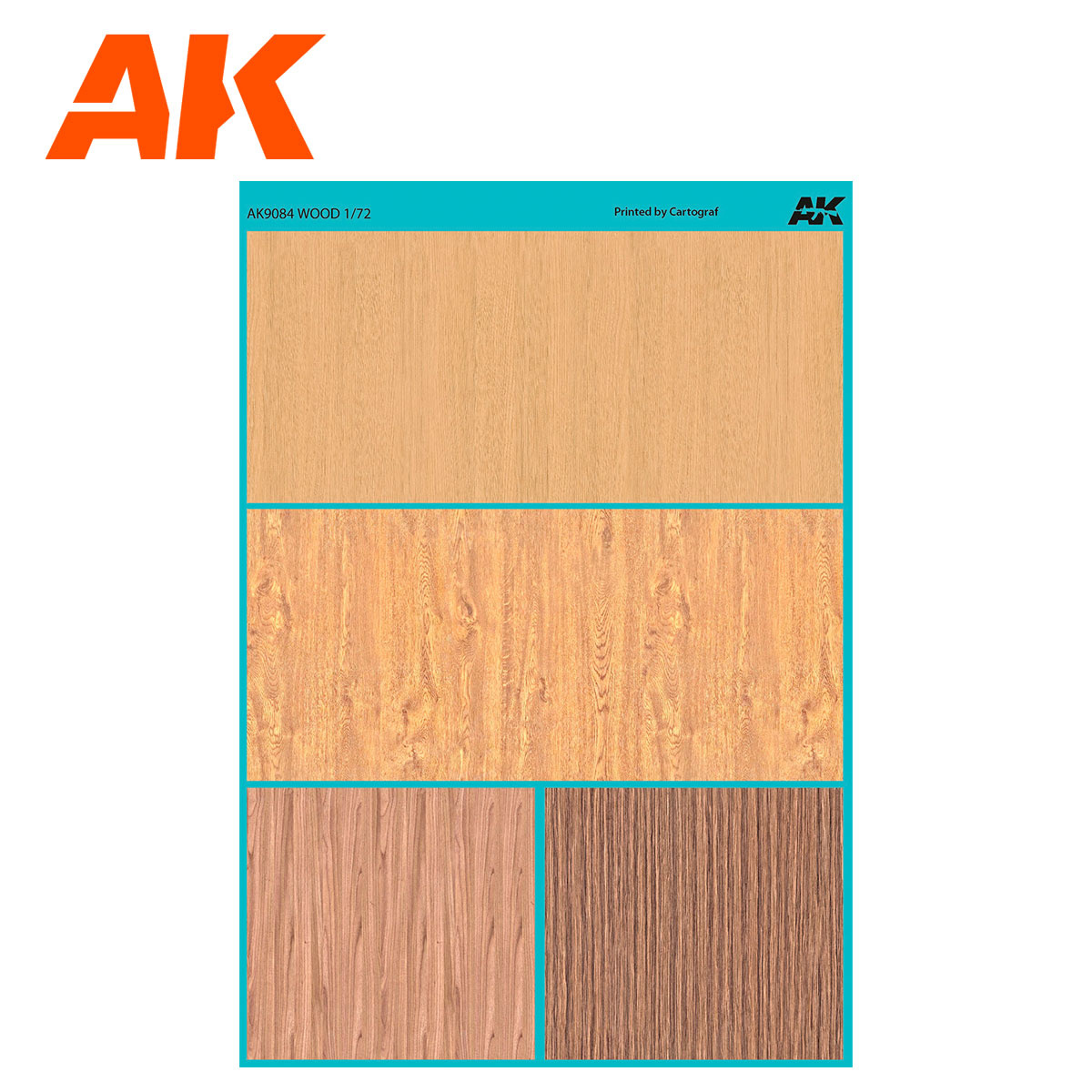 AK Wood Decals voor 1:72 AK9084