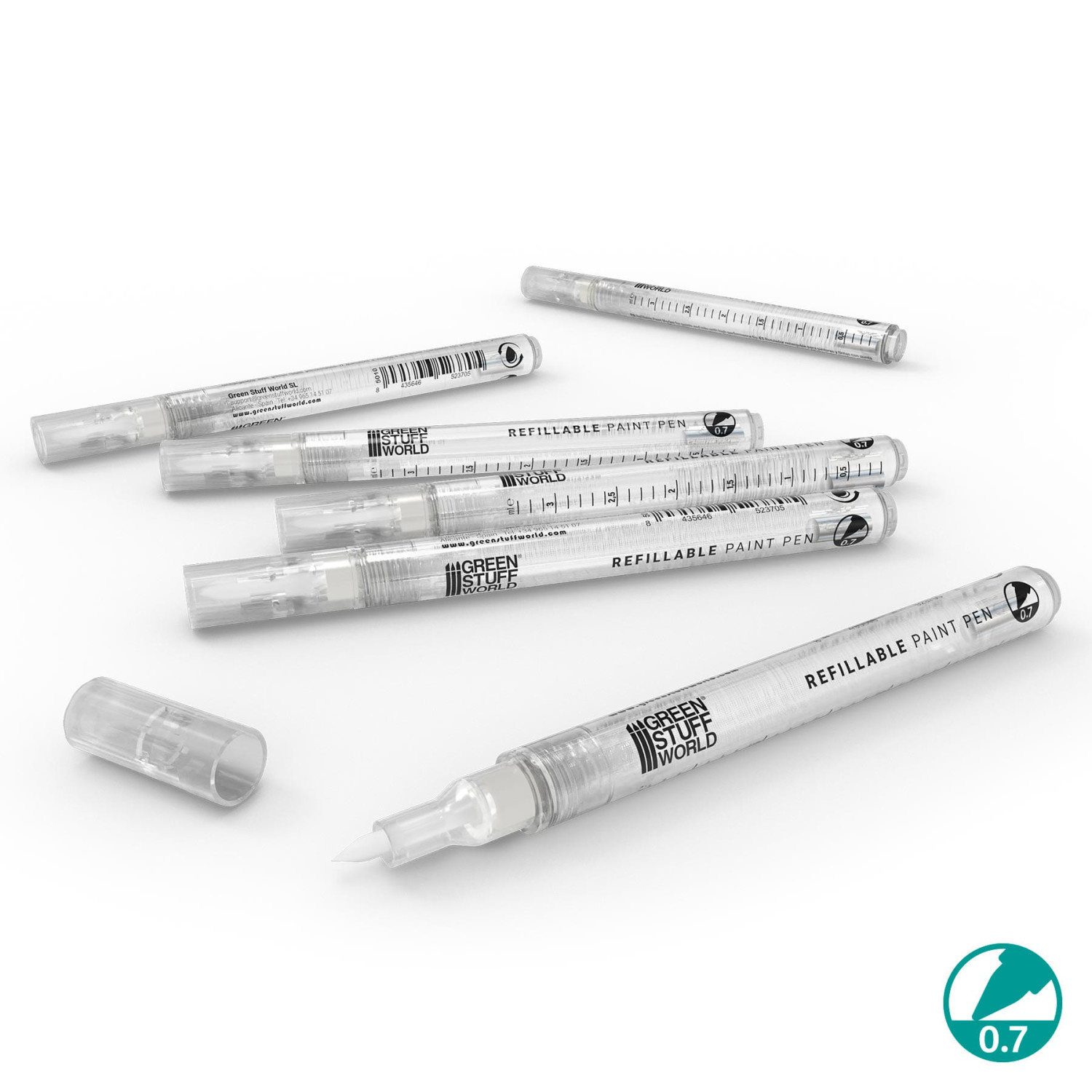 Refillable Paint Pens 0.7 GSW12875