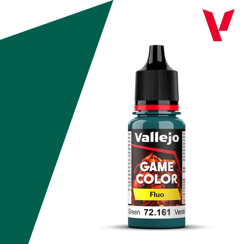 Vallejo Game Color Fluo #108 Fluorescent Cold Green 18ml VAL72.161