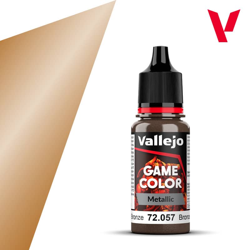 Vallejo Game Color Metallic #126 Bright Bronze 18ml VAL72.057