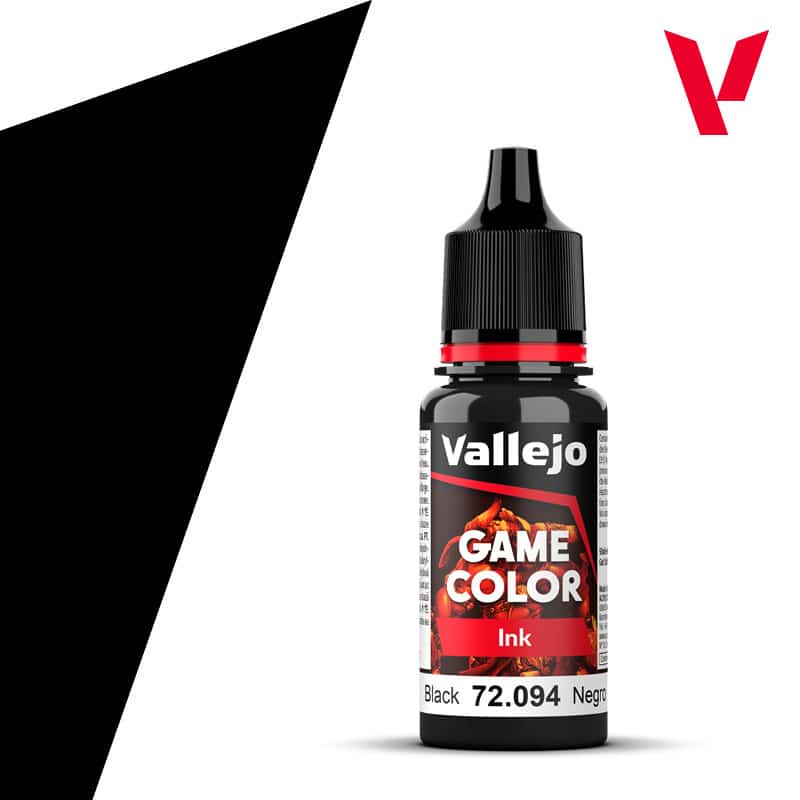 Vallejo Game Color Ink #120 Black 18ml VAL72.094