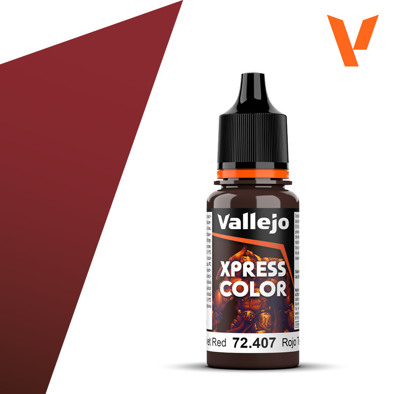 Vallejo Express Color #143 Velvet Red 18ml VAL72.407