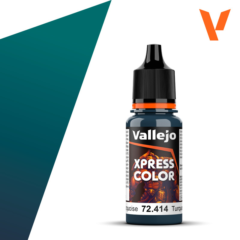 Vallejo Xpress Color #150 Carribean Turquoise 18ml VAL72.414